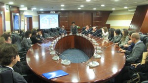 L'incontro presso l'università MGIMO