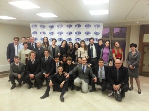 I giovani dell'Opera La Pira con gli amici dell'università del MGIMO